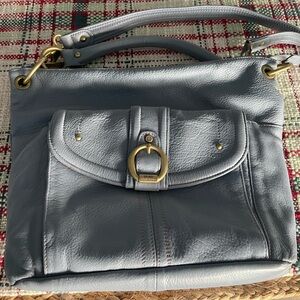 Stone Mountain leather shoulder bag 🩵